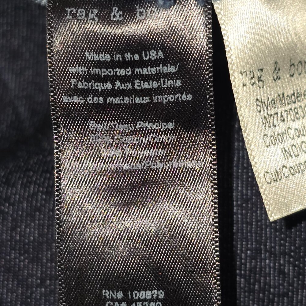 Rag And Bone Simone Denium Pant In Indigo Womens … - image 4